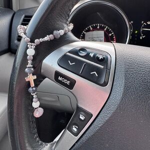 ‼️ Car steering wheel charm (also can be placed on rear view mirror/shifter)‼️